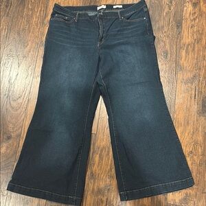 Jessica Simpson Indigo Wide Leg Jeans